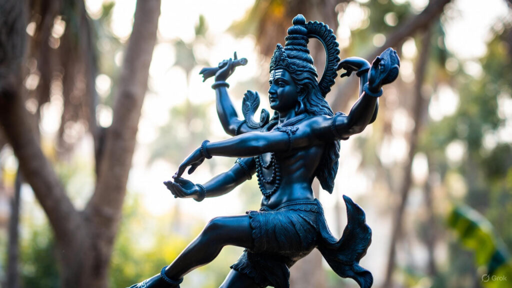 भगवान शिव का प्रथम तांडव नृत्य चित्र